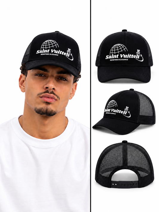Saint Vuitteli 6 panels 3D Trucker Cap